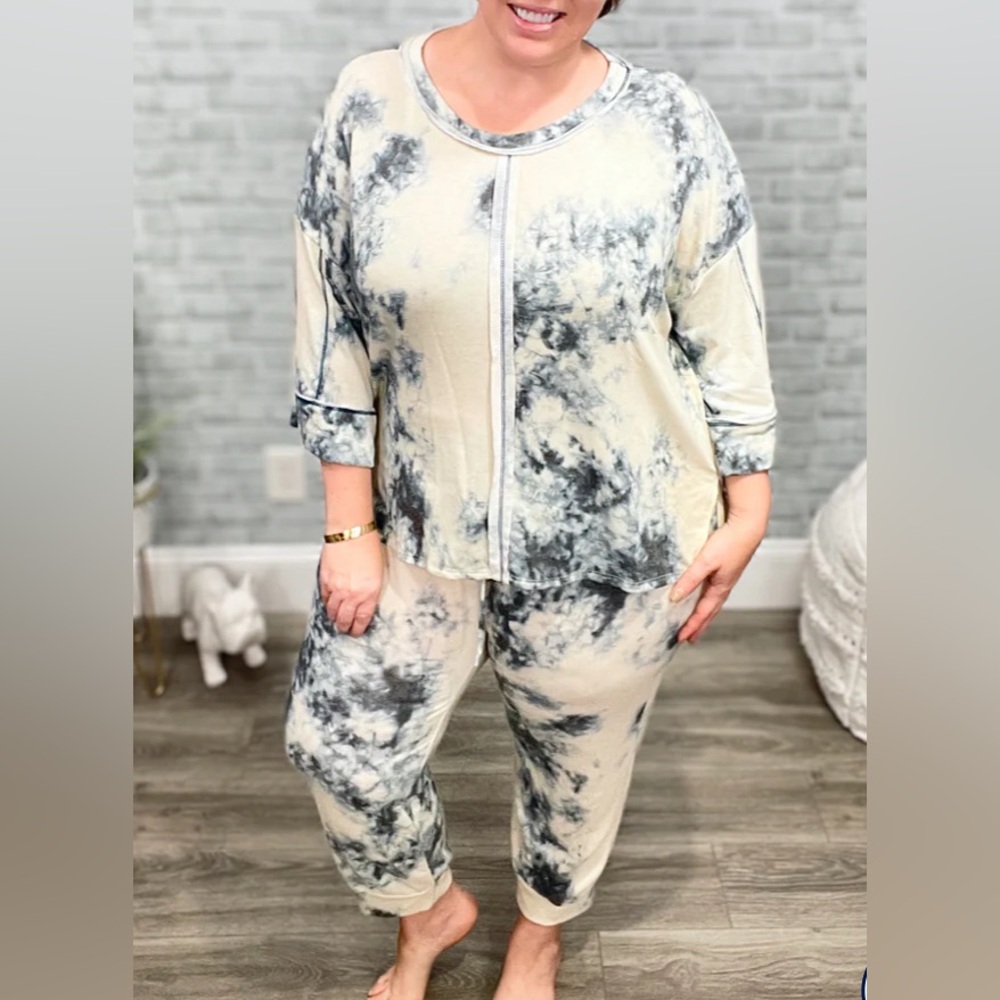 Tie Dye Pant Set